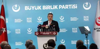 BBP Genel Başkanı Destici'den Çözüm Süreci Açıklaması