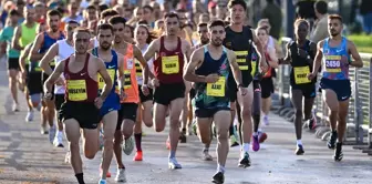 2. Runkara Yarı Maratonu'nda Hüseyin Can ve Kenyalı Daisy Jeptoo Kimeli zafer elde etti