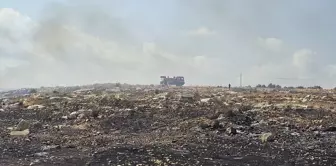 Silifke'de Otluk Alanda Yangın Söndürüldü