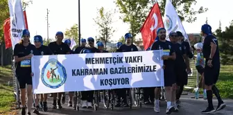 TSK Mehmetçik Vakfı Gazilerle Runkara Yarı Maratonu'nda Koştu