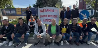 Şişli Belediyesi'nde İşten Çıkarılan İşçiler Oturma Eylemi Başlattı