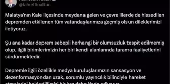 Deprem Sonrası Olumsuz Durum Tespit Edilmedi