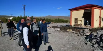 Türkgözü Gümrük Kapısı için Tır Parkı Yapımı Başladı