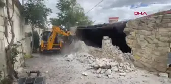 Kapadokya'da Kaçak Restoran Yıkıldı