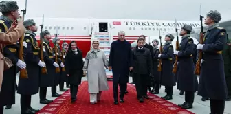 Cumhurbaşkanı Erdoğan, Tataristan'a geldi