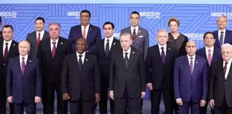 Cumhurbaşkanı Erdoğan, BRICS Liderler Zirvesi'nde aile fotoğrafı çekimine katıldı