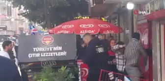 Bağcılar'da Sigara Nedeniyle Kavga Kameralarda