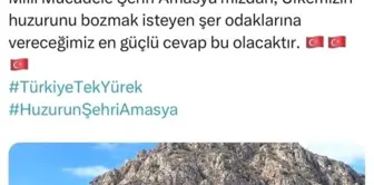 Vali Bakan'dan Amasya halkına 'bayrak asın' çağrısı: 'Şer odaklarına vereceğimiz en güçlü cevap bu olacak'