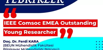 Doç. Dr. Ferdi Kara, 6G Alanında Ödül Aldı