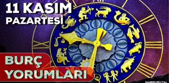 11 Kasım 2024 Günlük Burç Yorumları! Akrep, Oğlak, Balık, Yengeç burcu yorumu! 11 Kasım AŞK, EVLİLİK, KARİYER, SAĞLIK burç yorumları