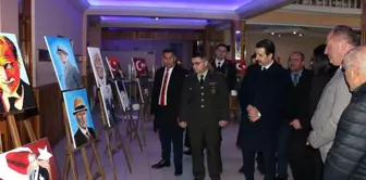 Bolu'da Öğrencilerin Atatürk Resim Sergisi Büyük İlgi Gördü