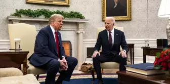 Trump, Beyaz Saray'ı Ziyaret Etti: Biden ile Görüştü