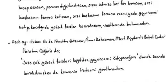 Erzan'dan duruşma öncesi mahkeme heyetine mektup: Erzan iddiaları kabul etmedi, bir çok ismi tefecilikle suçladı