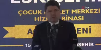 Bakan Tunç Eskişehir'de Çocuk Adliye Merkezi'nin açılışına katıldı