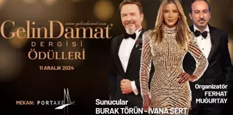 Gelin Damat Dergisi Ödül Töreni, 11 Aralık'ta Portaxe'de!