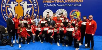 Türk Sporcular, Avrupa Büyükler Muaythai Şampiyonası'nda 2. Oldu