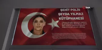 Ağrı'da Şehit Polis Şeyda Yılmaz Kütüphanesi açılışı gerçekleştirildi