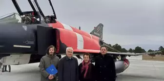 F-4E Phantom 2 Uçağına Atatürk ve Türk Bayrağı Motifi