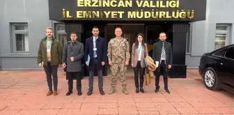 TİHEK Erzincan Emniyet Müdürlüğü Nezarethanelerine Habersiz Ziyaret Gerçekleştirdi