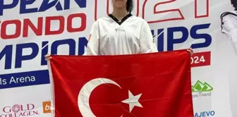 Elif Sude Akgül Avrupa 21 Yaş Altı Tekvando Şampiyonu Oldu