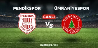 Pendikspor Ümraniyespor CANLI izle! (ŞİFRESİZ) Pendikspor Ümraniyespor maçı hangi kanalda, canlı yayın nerede ve nasıl izlenir?