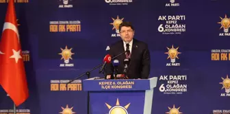 Adalet Bakanı Tunç AK Parti Kepez 6. Olağan İlçe Kongresi'nde konuştu Açıklaması