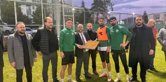 MHP Giresun İl Başkanı Salih Akgün, Giresunspor'u Ziyaret Etti