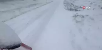 Adana'nın Yüksek Kesimlerinde Kar Yağışı Başladı