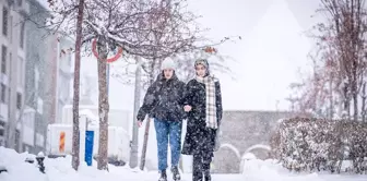 Erzurum, Erzincan ve Tunceli'de Yoğun Kar Yağışı Etkili Oldu