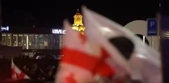 Gürcistan'da Muhalefet Seçim Sonuçlarını Protesto Ediyor