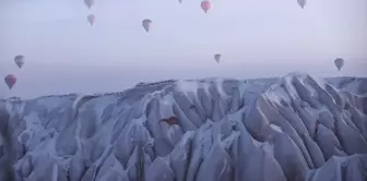 Kapadokya'da Sıcak Hava Balon Turları Yeniden Başladı