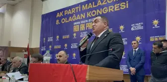 Muş'un Malazgirt İlçesinde AK Parti 8. Olağan İlçe Kongresi Yapıldı