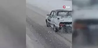 31 Yıllık Renault Toros, Zorlu Kış Şartlarında Sosyal Medyada Göz Doldurdu