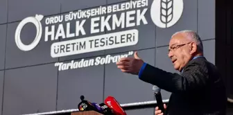 Ordu'da Halk Ekmek Fabrikası Üretime Geçti