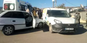 Yavuzeli'nde trafik kazası: 1 yaralı