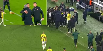 Jose Mourinho ile Selçuk İnan'ın sarıldığı anda ortalık fena karıştı