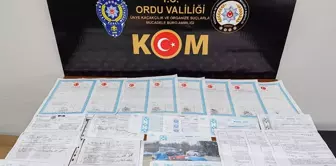 Ordu'da Tefecilik Operasyonunda 3 Kişi Serbest Bırakıldı