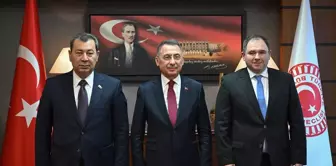 TBMM Dışişleri Komisyonu Başkanı Fuat Oktay, Azerbaycan ve Gürcistan Heyetleri ile Görüştü