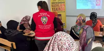 Niğde Aile Destek Merkezinde KADES Bilgilendirme Faaliyeti