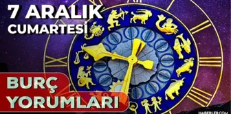 7 Aralık 2024 Günlük Burç Yorumları! Aslan, Boğa, Başak, Balık burcu yorumu! 7 Aralık AŞK, EVLİLİK, KARİYER, SAĞLIK burç yorumları