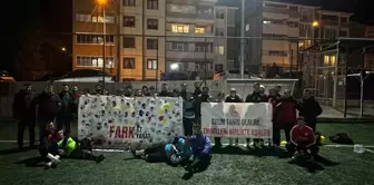 Bilecik'te Özel Gereksinimli Çocuklar Futbol Antrenmanında Buluştu