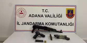 Adana'da Silah Operasyonu: AK-47 ve Tabanca Ele Geçirildi