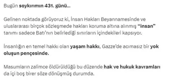 Emine Erdoğan'dan '10 Aralık Dünya İnsan Hakları Günü' paylaşımı