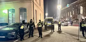 Stockholm'de Nobel Yemeği Sırasında Gazze Protestosu