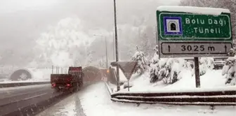 Bolu Dağı Tüneli kapandı mı? Bolu Dağı'nda kar yağışı var mı?