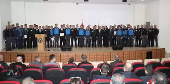 Samsun'da 20 Polis Memuruna Gemi Adamı Sertifikası Verildi