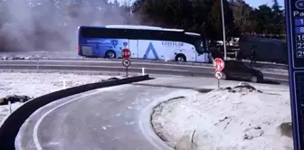 Nevşehir'de Turist Taşıyan Otobüs Kazası: 6 Yaralı