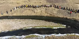 Kars'ta Kültür Yolu Doğa Yürüyüşü Düzenlendi