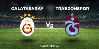 Galatasaray Trabzonspor 11'i! Galatasaray'ın Trabzonspor maçı 11'i belli oldu mu, ilk 11'de kimler var?