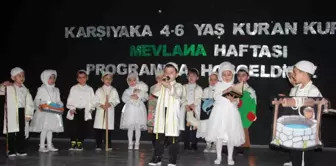 Ordu'da Kur'an Kursu Öğrencileri 'Mevlana Haftası' Etkinliğinde Sahne Aldı